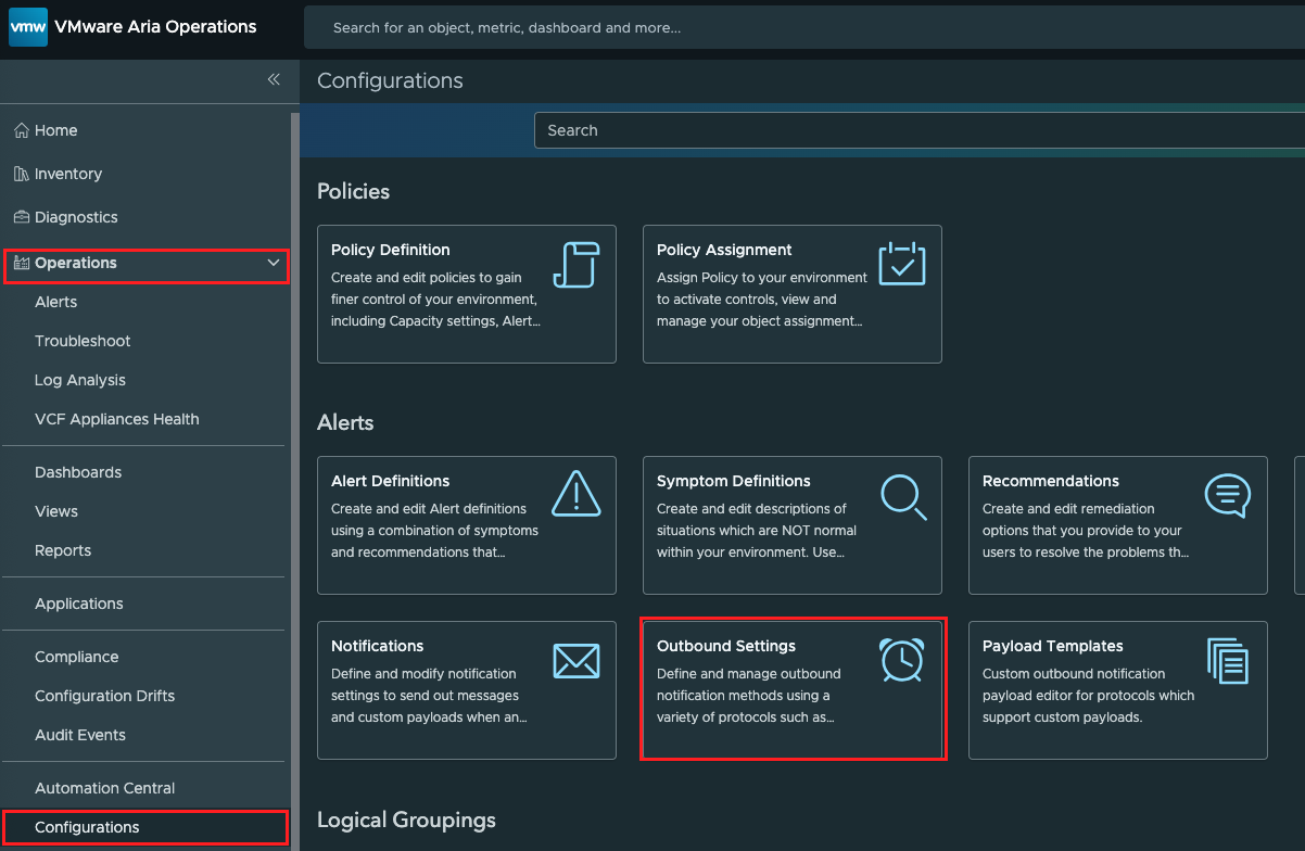 OutboundSettings